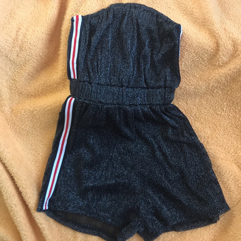 strapless romper! great swimsuit coverup